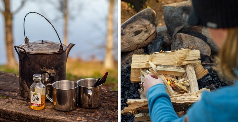 Outdoor cooking i Blekinge med Nature by Andreas