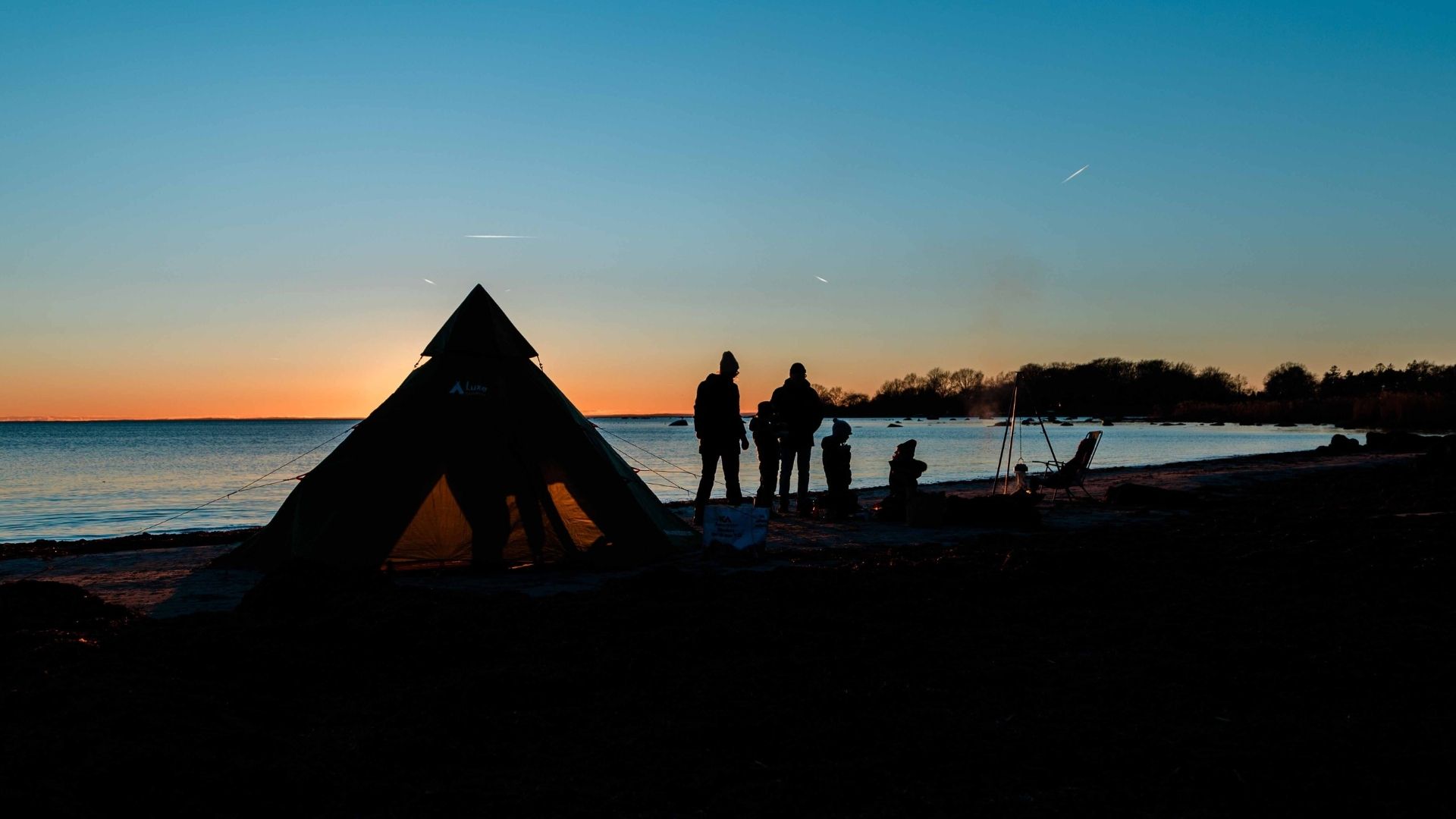 Vintercamping i Blekinge