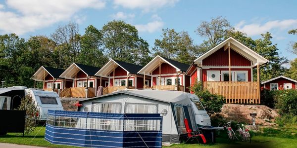 Dragsö Camping in den Schären bei Karlskrona