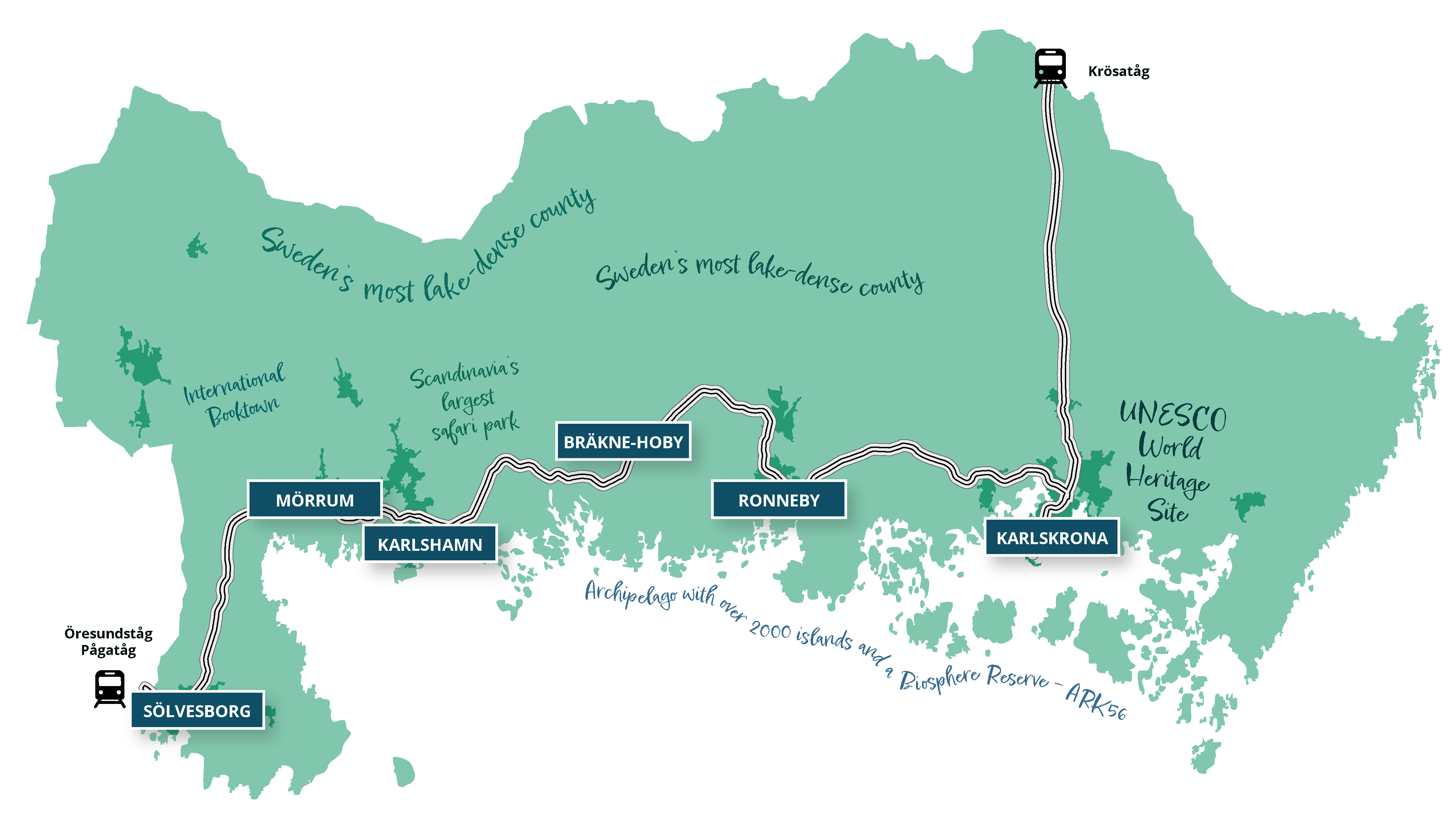 Blekinge - Public transport