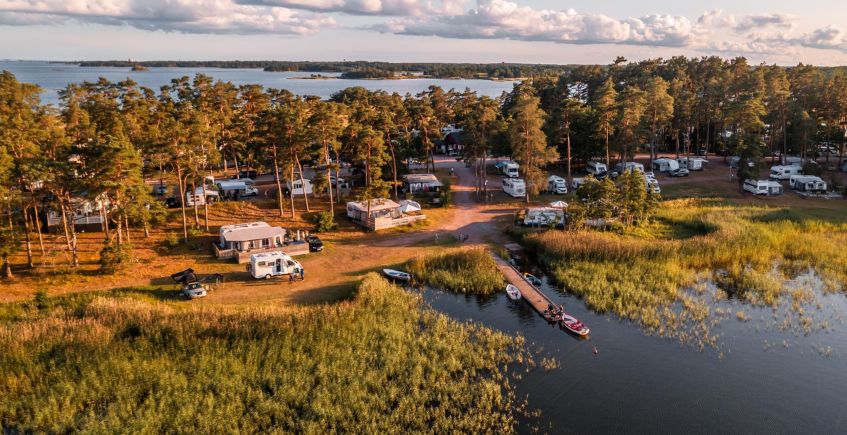 Camping i Blekinge - Skärgårdsnära miljöer
