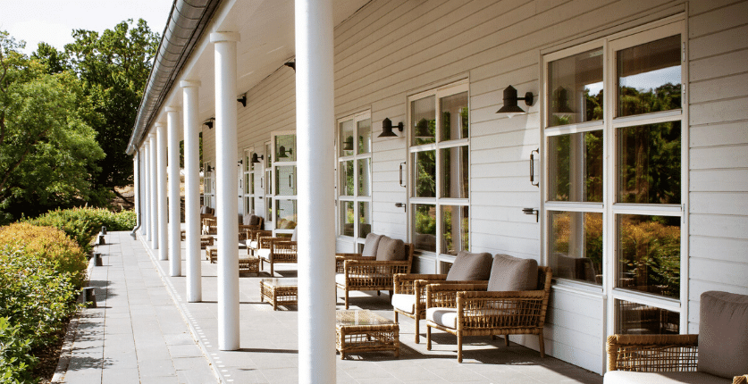 Eriksberg Hotell och Safaripark i södra Sverige