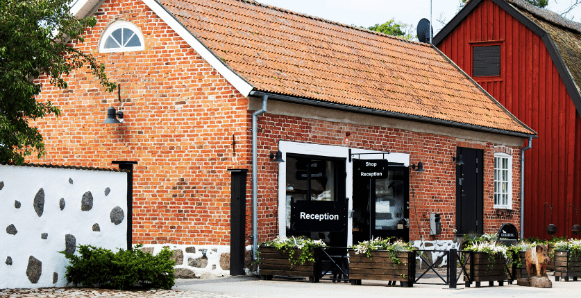 Reception och Gårdsbutik på Eriksberg i Blekinge