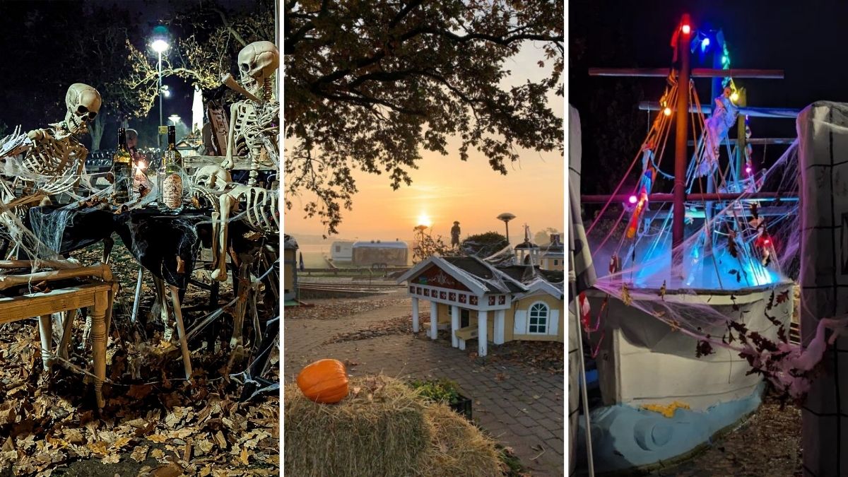 Halloweek på Dragsö i Karlskrona