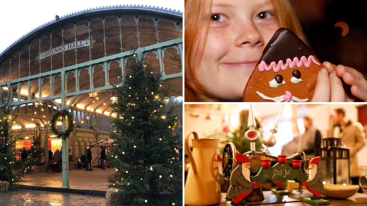 Brunnsparkens julamarknad i Ronneby