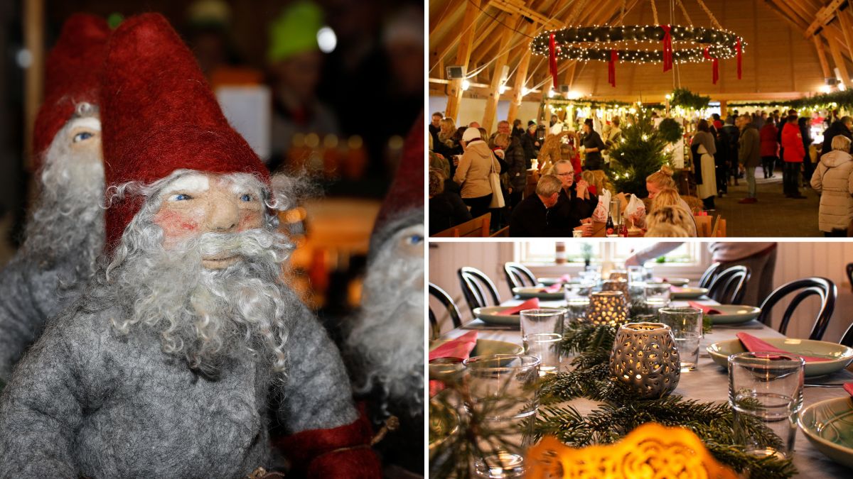 Julmarknad och julbord i Blekinge