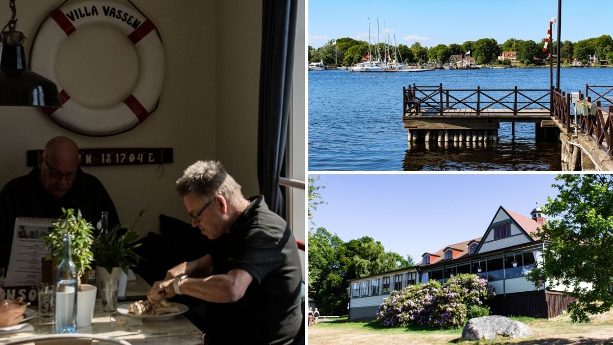 Boende och restaurang på Karön i Ronneby