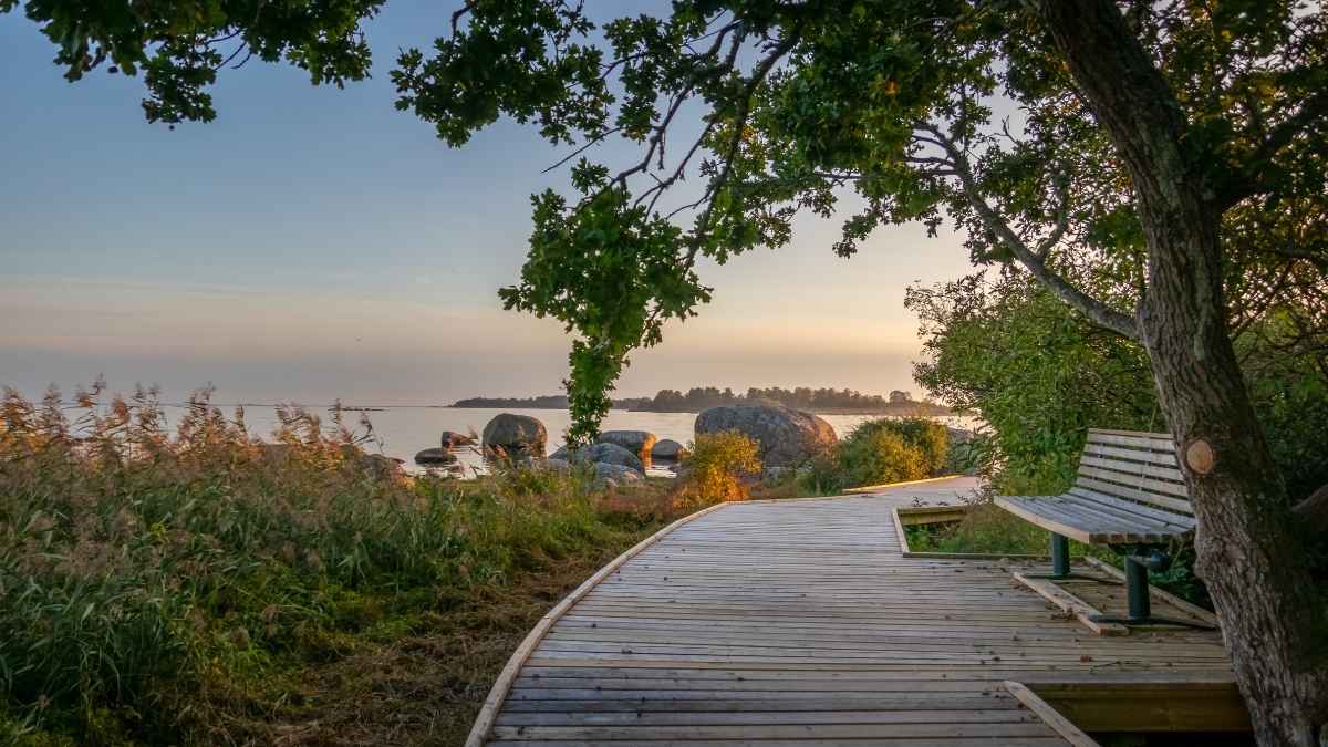 Vandra längs kusten i Ronneby