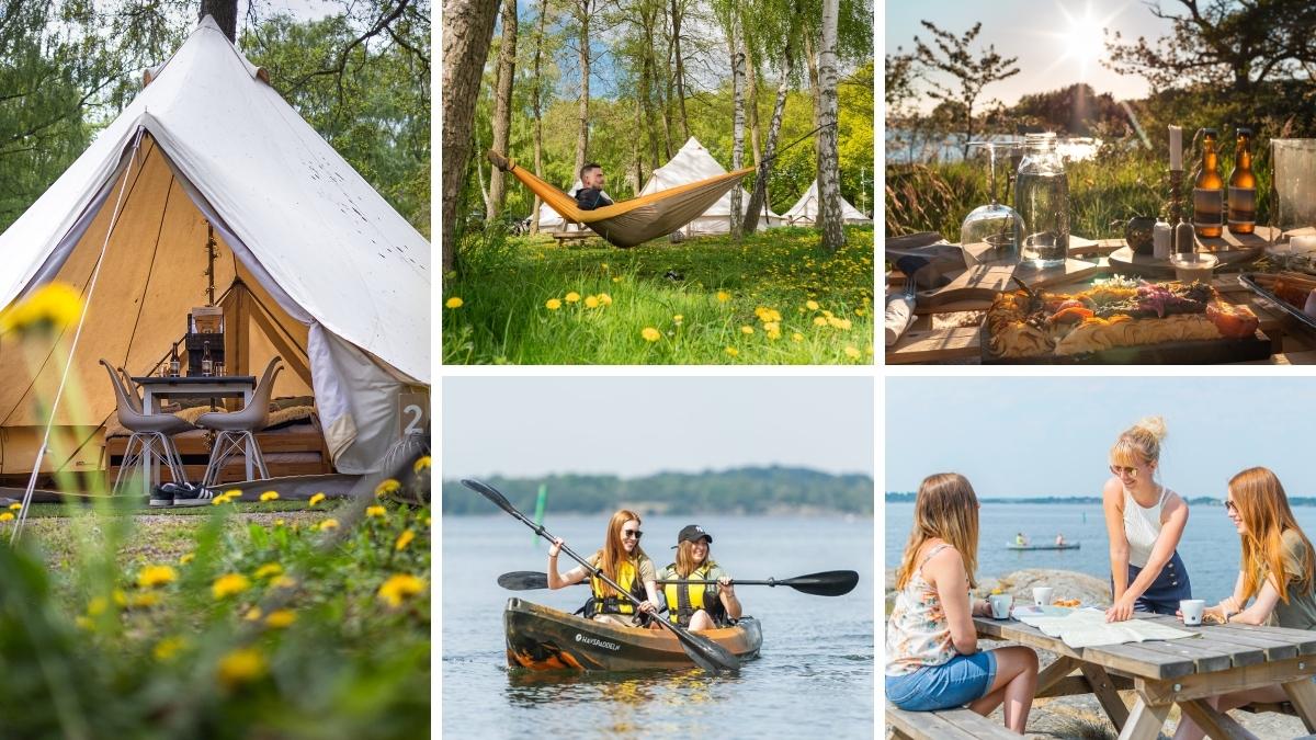 Camping med aktiviteter - Blekinge