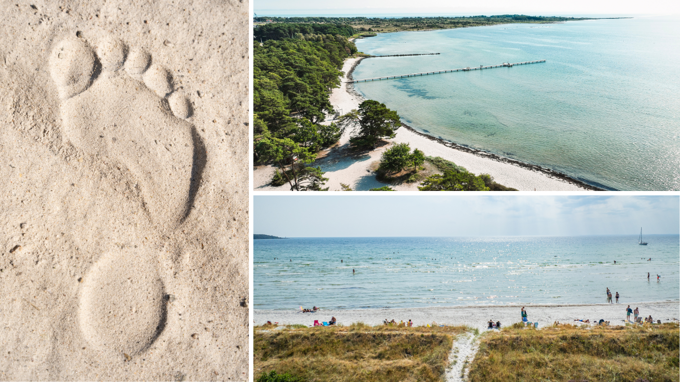 Sandstränder i Sölvesborg