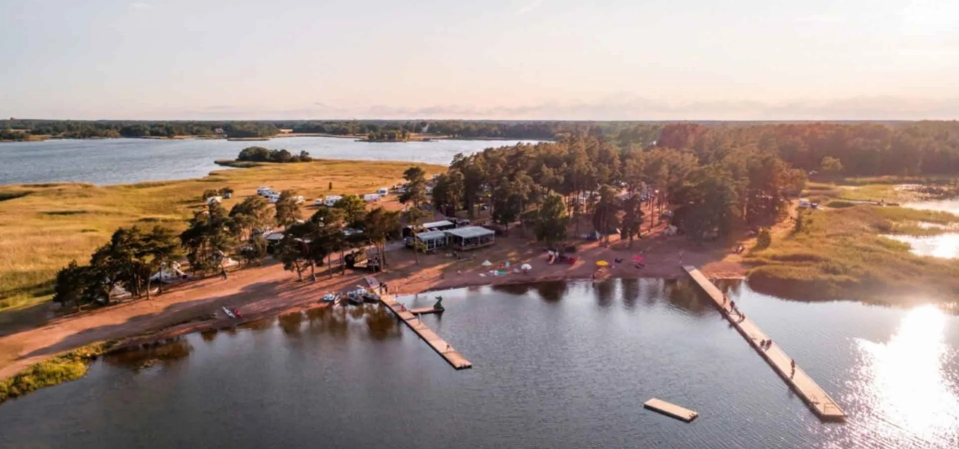 Campingar i Blekinge - nära skog, sjö och hav