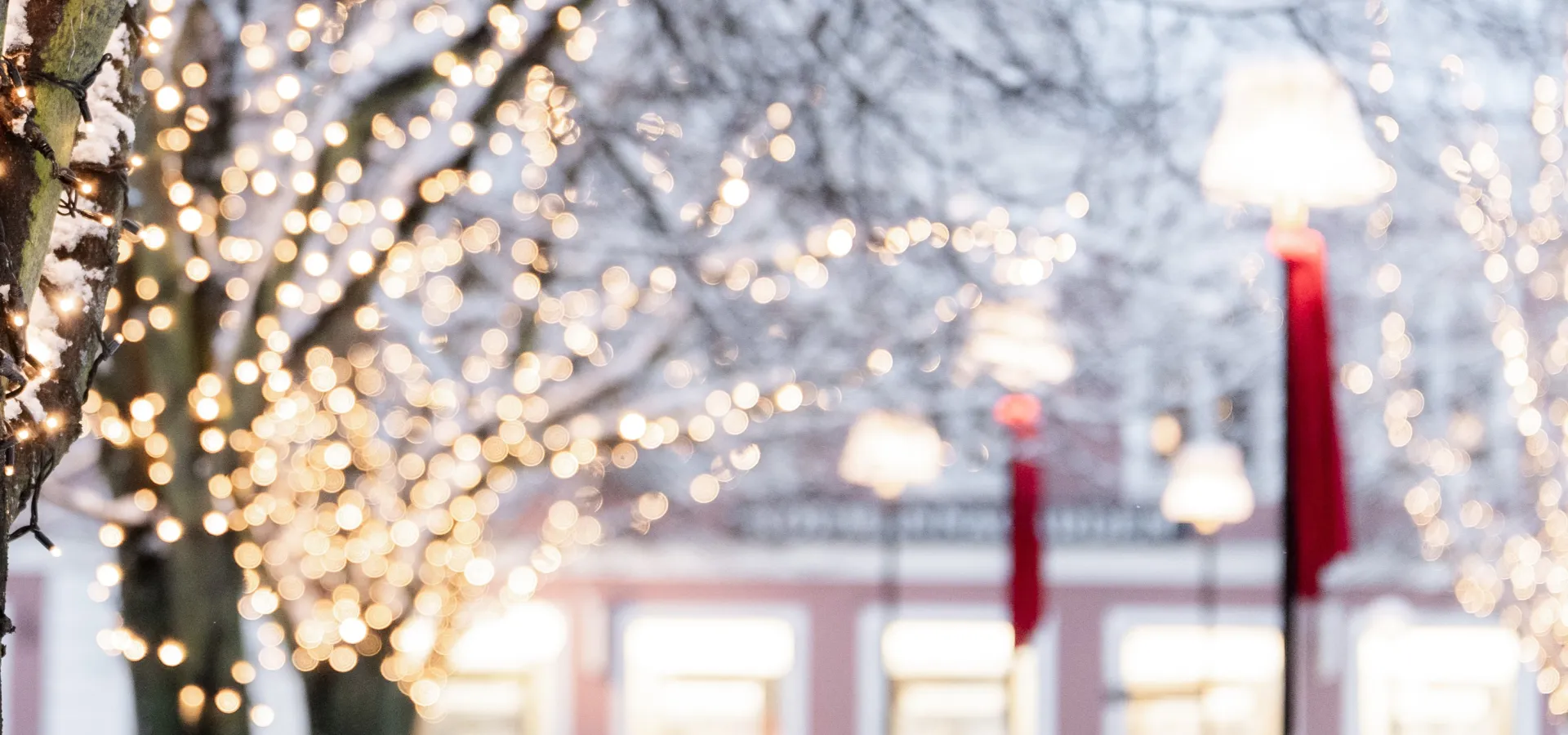 Vinterbelysning i sölvesborg