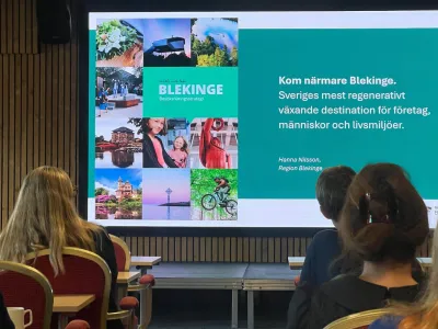 Branschträff i Blekinge