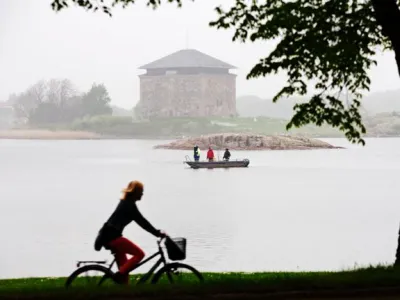 Karlskrona med hav som symboliserar överblick, insikt och datadrivet beslutsstöd.  Ingress
