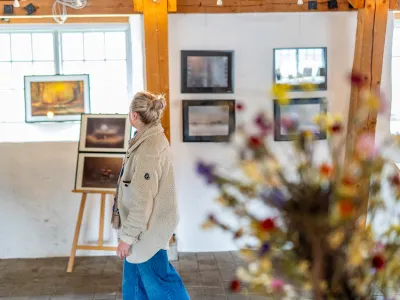 Konstutställning i Sölvesborgs slottslängor