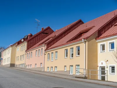 Vårfärger i Sölvesborg - markgatan