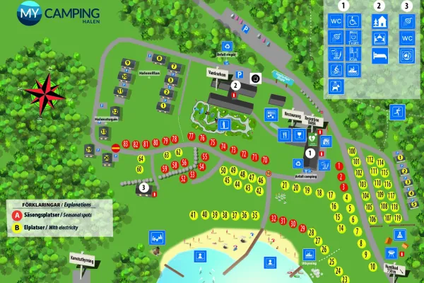 Halens Camping / Cottages