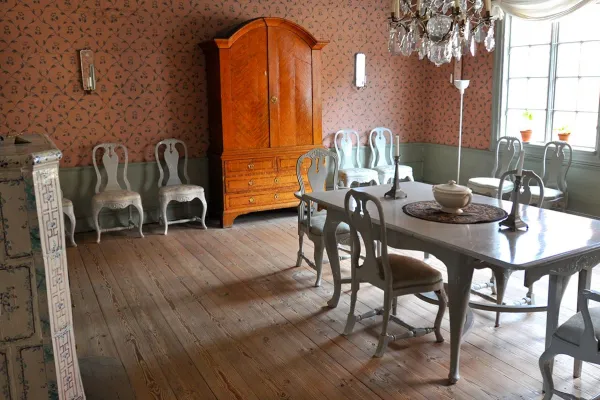 Guidning på Skottsbergska gården