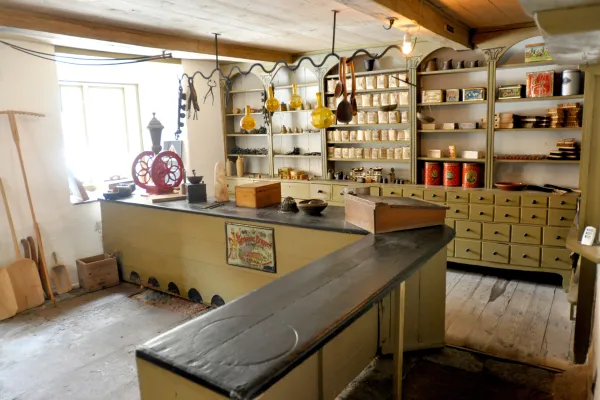 Guidning på Skottsbergska gården