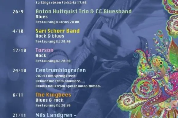 Musik i Ronneby i höst