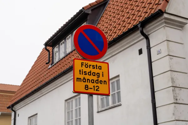 Parkering i Sölvesborg