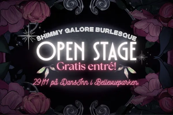 Open stage och mingel med Shimmy Galore Burlesque