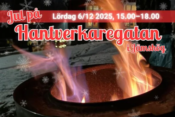 Jul på Hantverkaregatan - Julmarknad i Jämshög