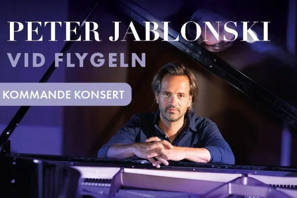Konsert - Peter Jablonski vid flygeln