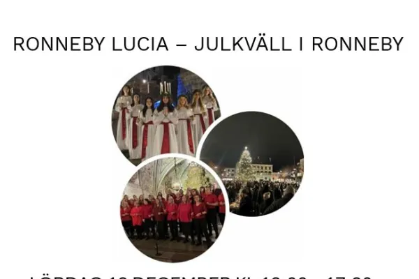 Jullördag i Ronneby - Ronneby Lucia