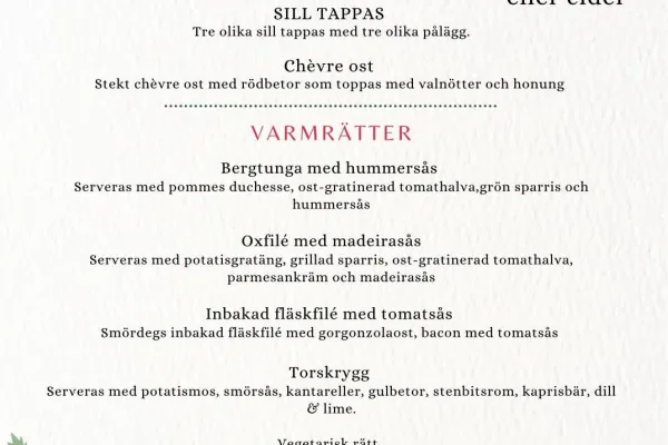 Julbord på Terrassen!