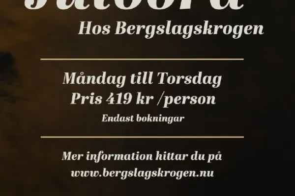 Julbord på Bergslagskrogen