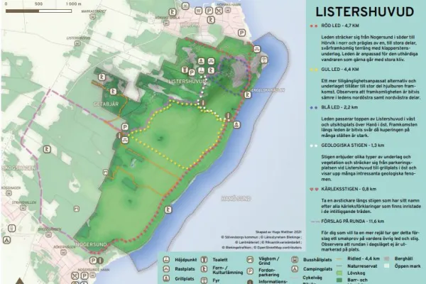 Listers Huvud - Naturreservat 