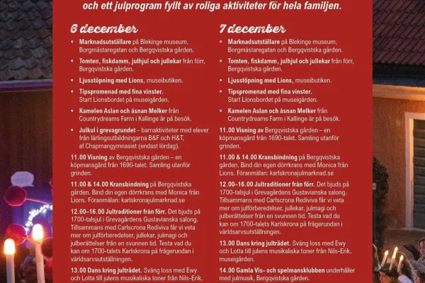 Karlskrona Julmarknad