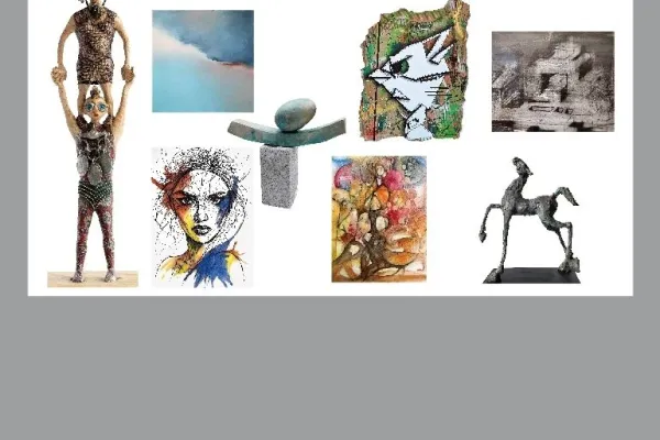 Jurybedömd konstutställning Vinterljus