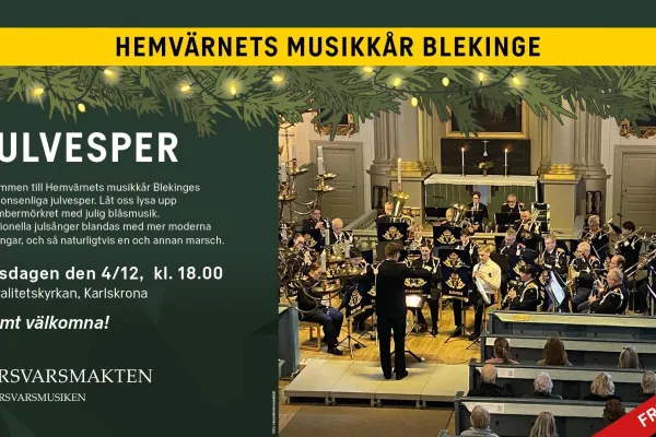 Hemvärnets Musikkår - Adventsvesper