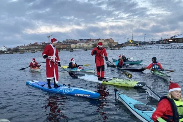Tomtepaddling med kajakklubben Eskimå