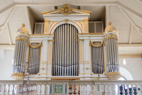 Julmusik från orgelläktaren