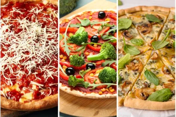 Mässa och pizzabuffé