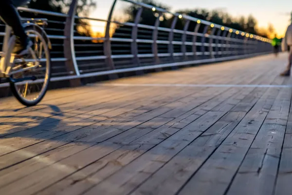 Cykelpump - Järnvägsparken