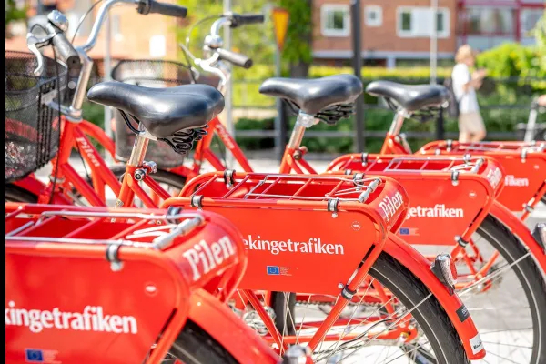 Cykeluthyrning Blekingetrafiken