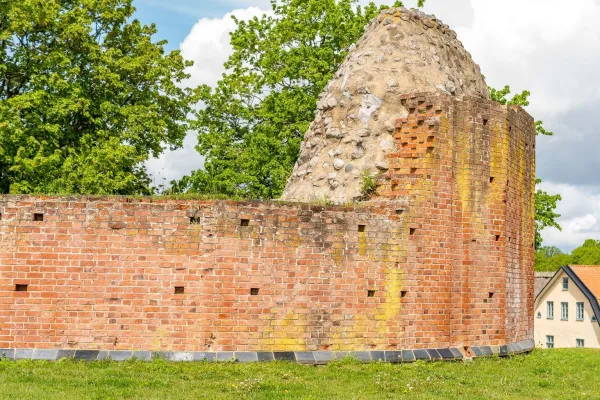 Sölvesborgs slottsruin