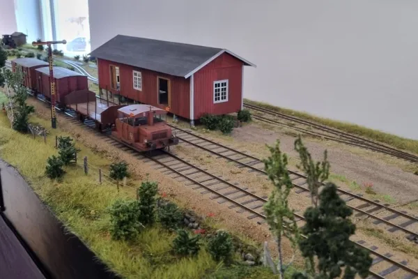 Modelljärnväg skala HO