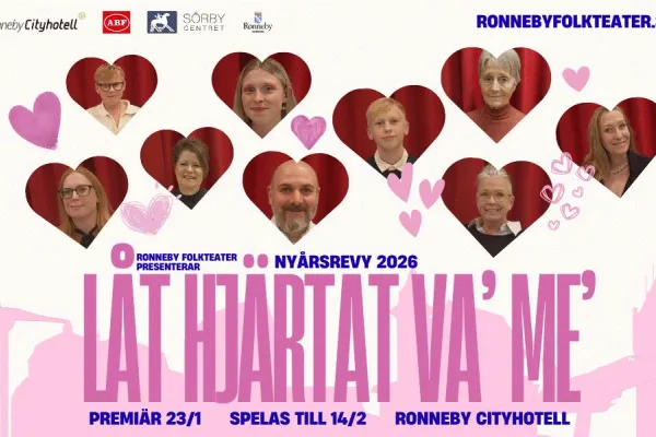 Låt hjärtat va' me' - Nyårsrevy 2026