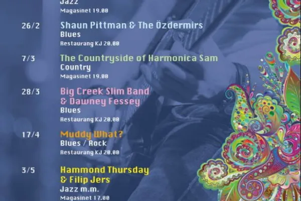 Ronneby Musikförening vårprogram