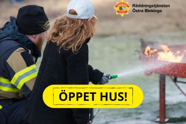 Open House at Karlskrona Fire Station