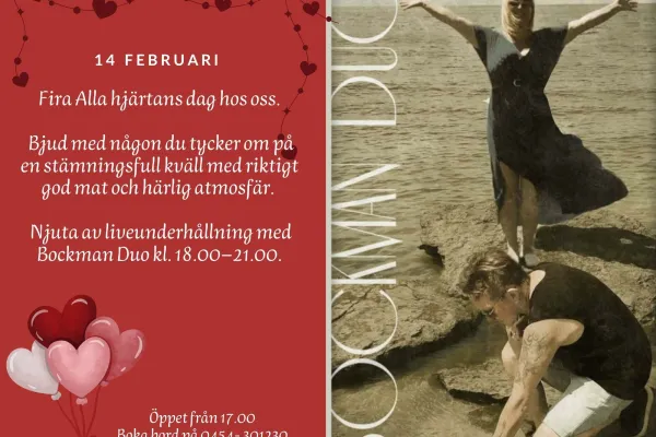Fira alla hjärtans dag med oss!