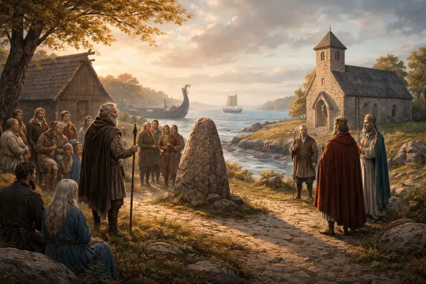 När vikingatiden blev medeltid