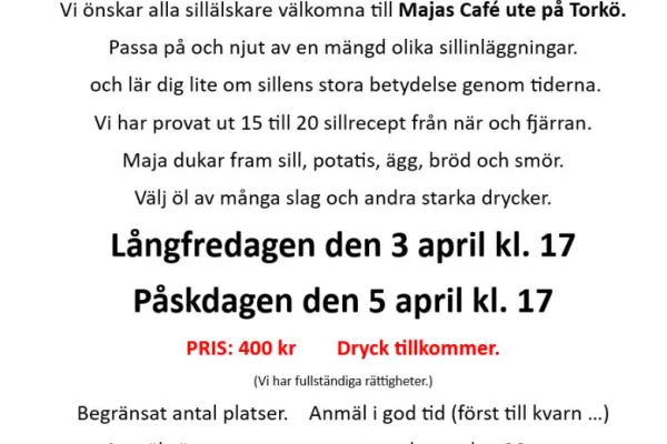 Sillprovning på Torkö