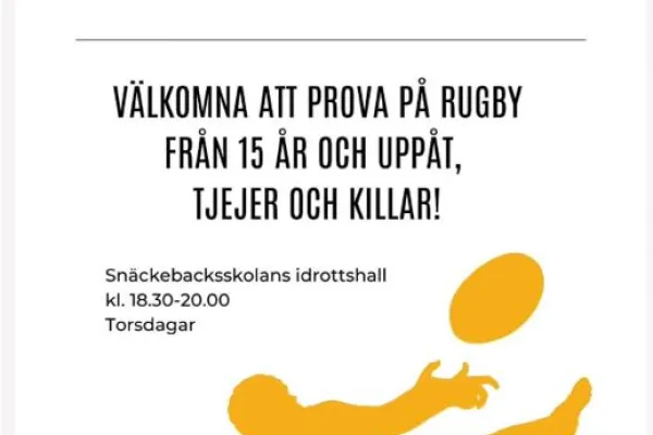 Prova på Rugby