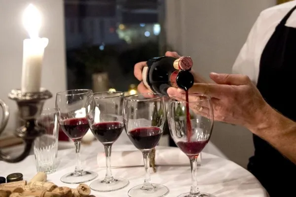 Vinprovning på Port hotel